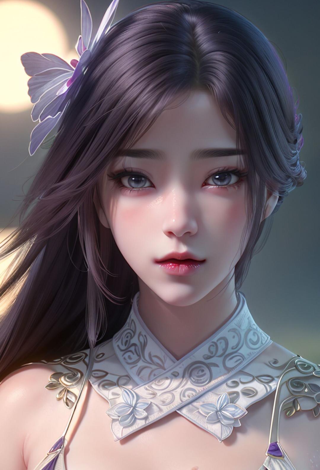 国漫女主 (云曦，女帝，小舞，惊鲵田言，月婵(小&大)，朱竹清，火灵儿，碧瑶，红怡郡主，纳兰嫣然) + 精选散图 第1话 第1页