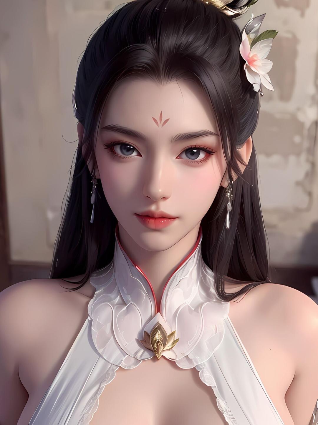 国漫女主 (白鹤淮，圣采儿，天狐仙子，小舞，柳七月，沈燃，清漪，紫灵，萧熏儿) + 精选散图 第1话 第1页