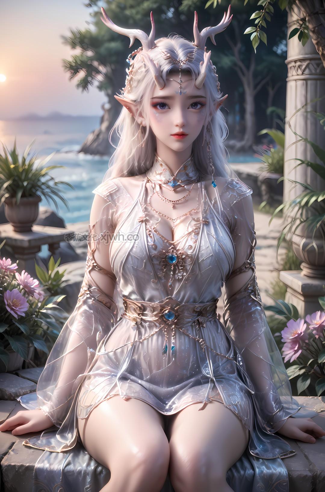 Ai国漫集 开局就无敌-江玉婵,遮天-新安妙依,完美-魔女,师兄-姮娥、蚊道人,绝世-王冬儿 第1话 第1页