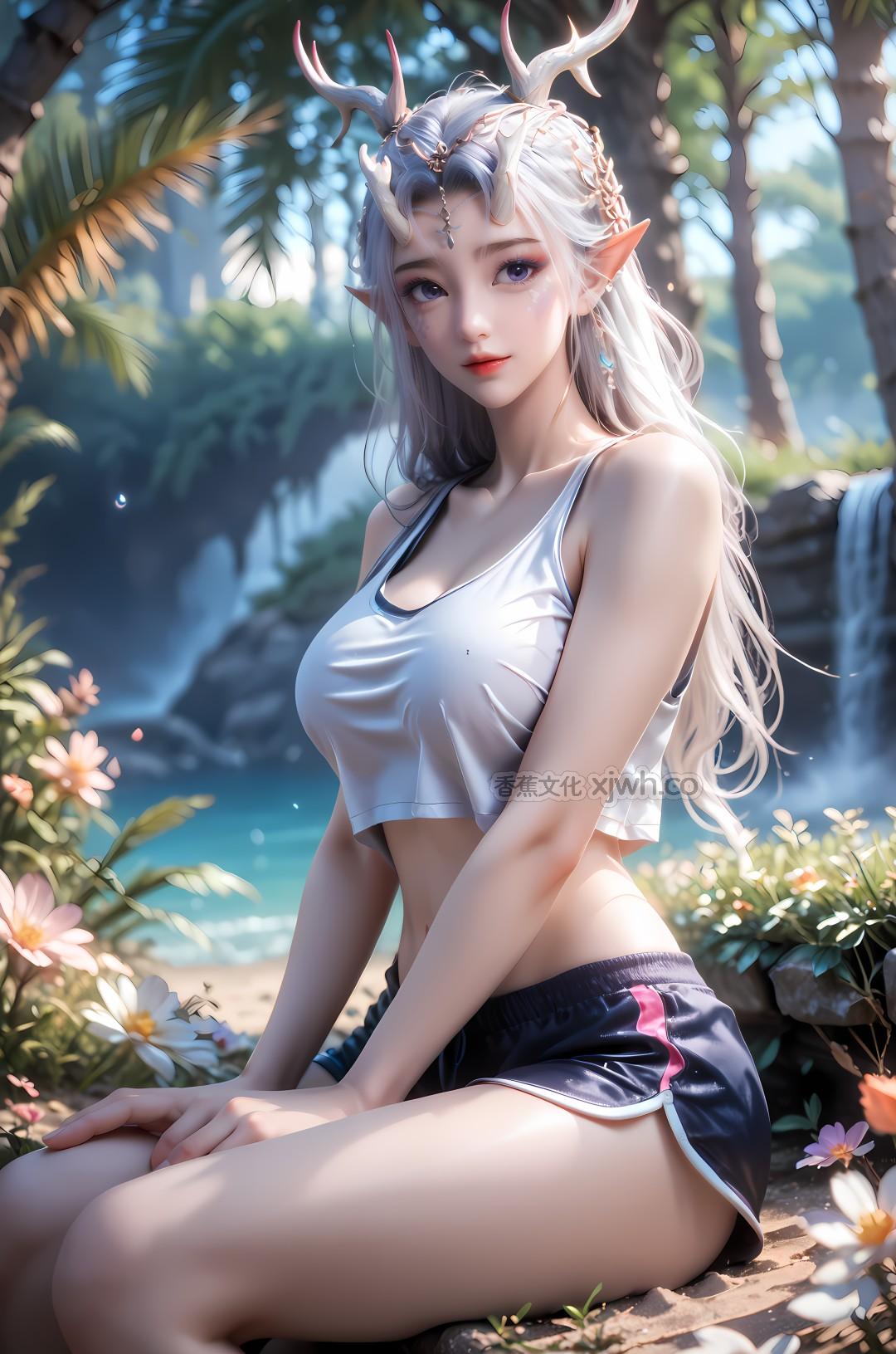 Ai国漫集 开局就无敌-江玉婵,遮天-新安妙依,完美-魔女,师兄-姮娥、蚊道人,绝世-王冬儿 第2话 第1页