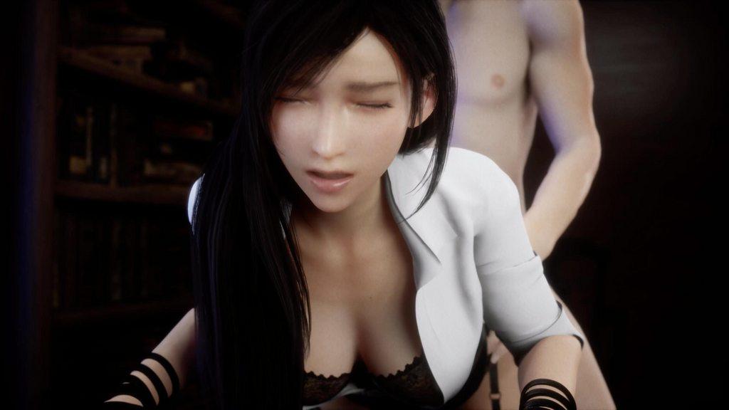 [juicyneko] Tifa 小狗 在 桌子上