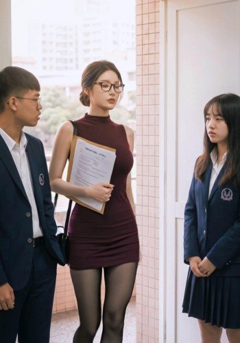 当我穿上了英文老师
