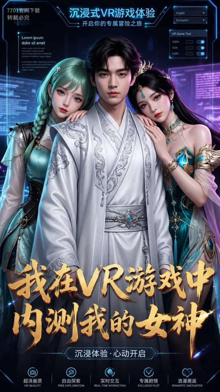 我在VR内测我的女神