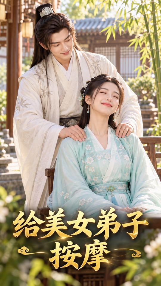 给美女弟子按摩