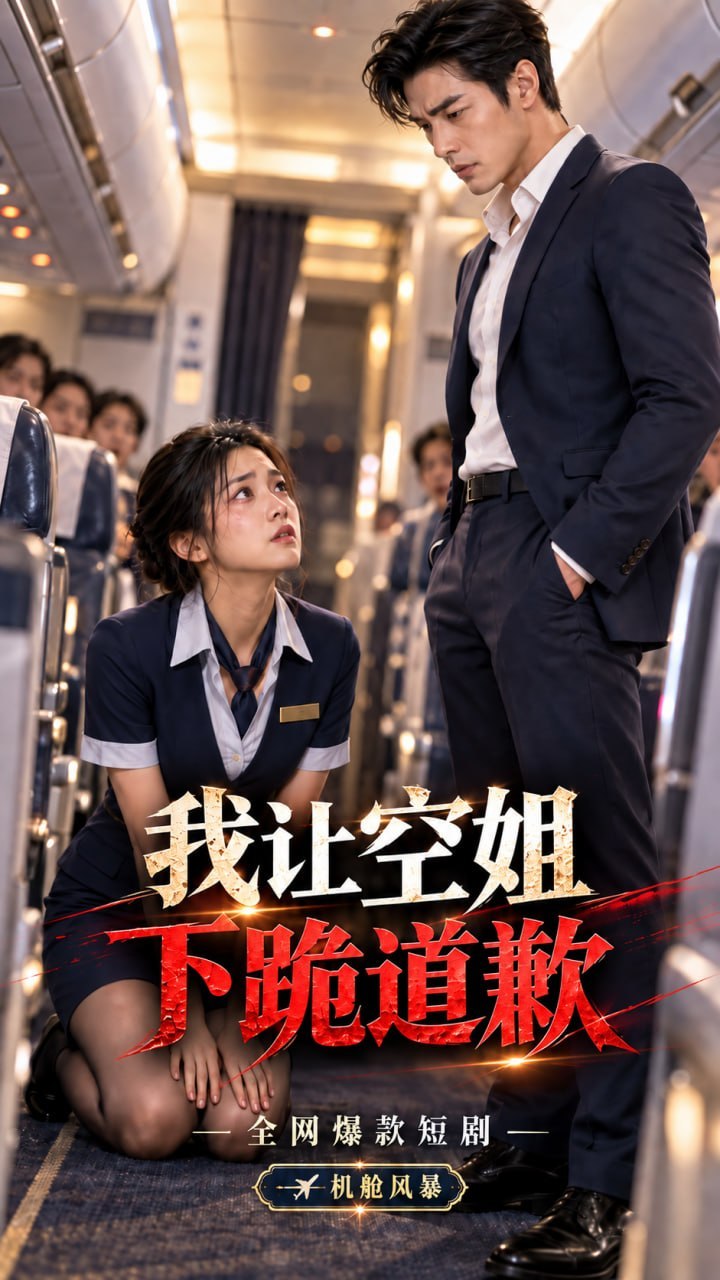 我让空姐下跪道歉