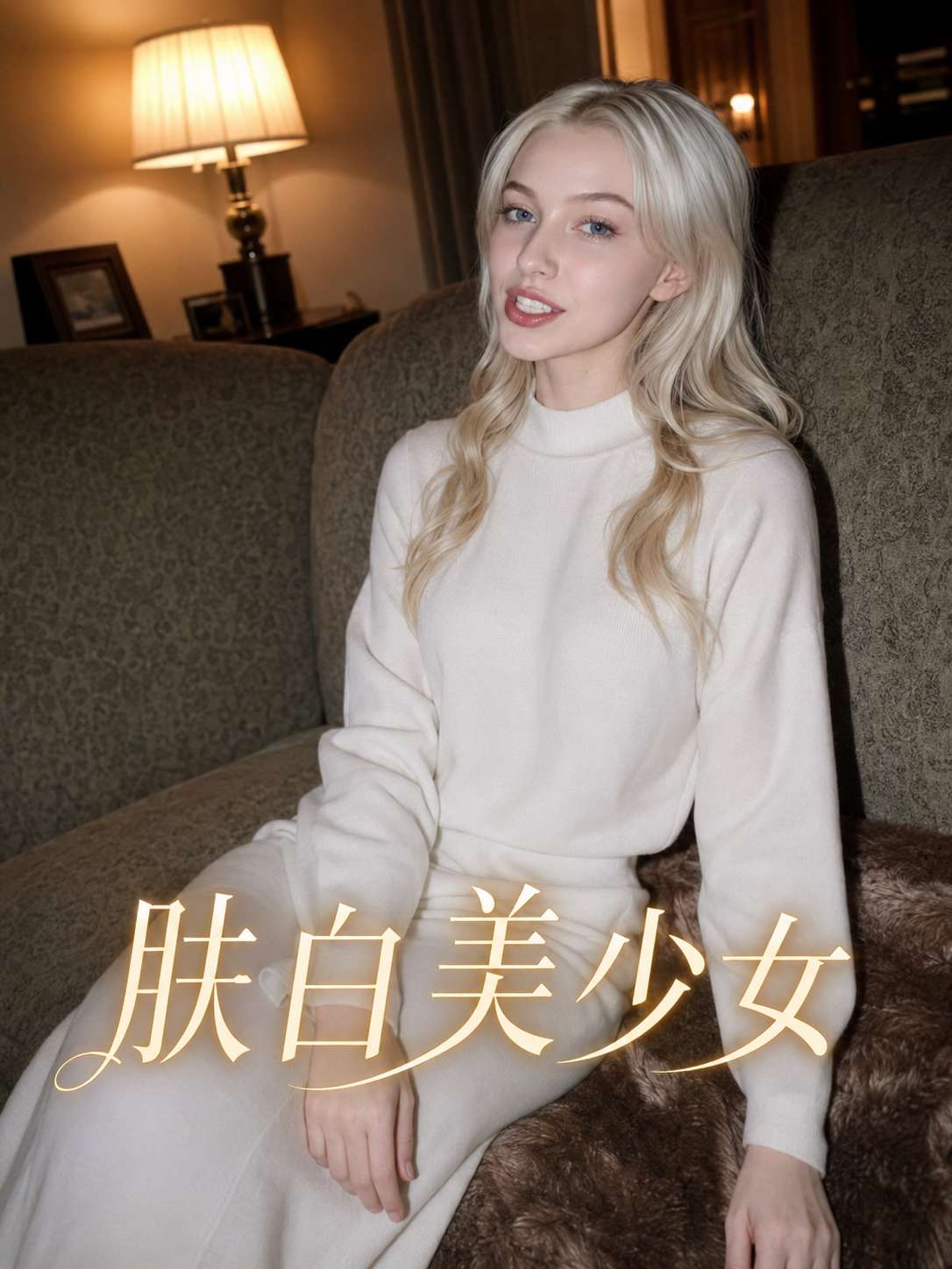 肤白美少女
