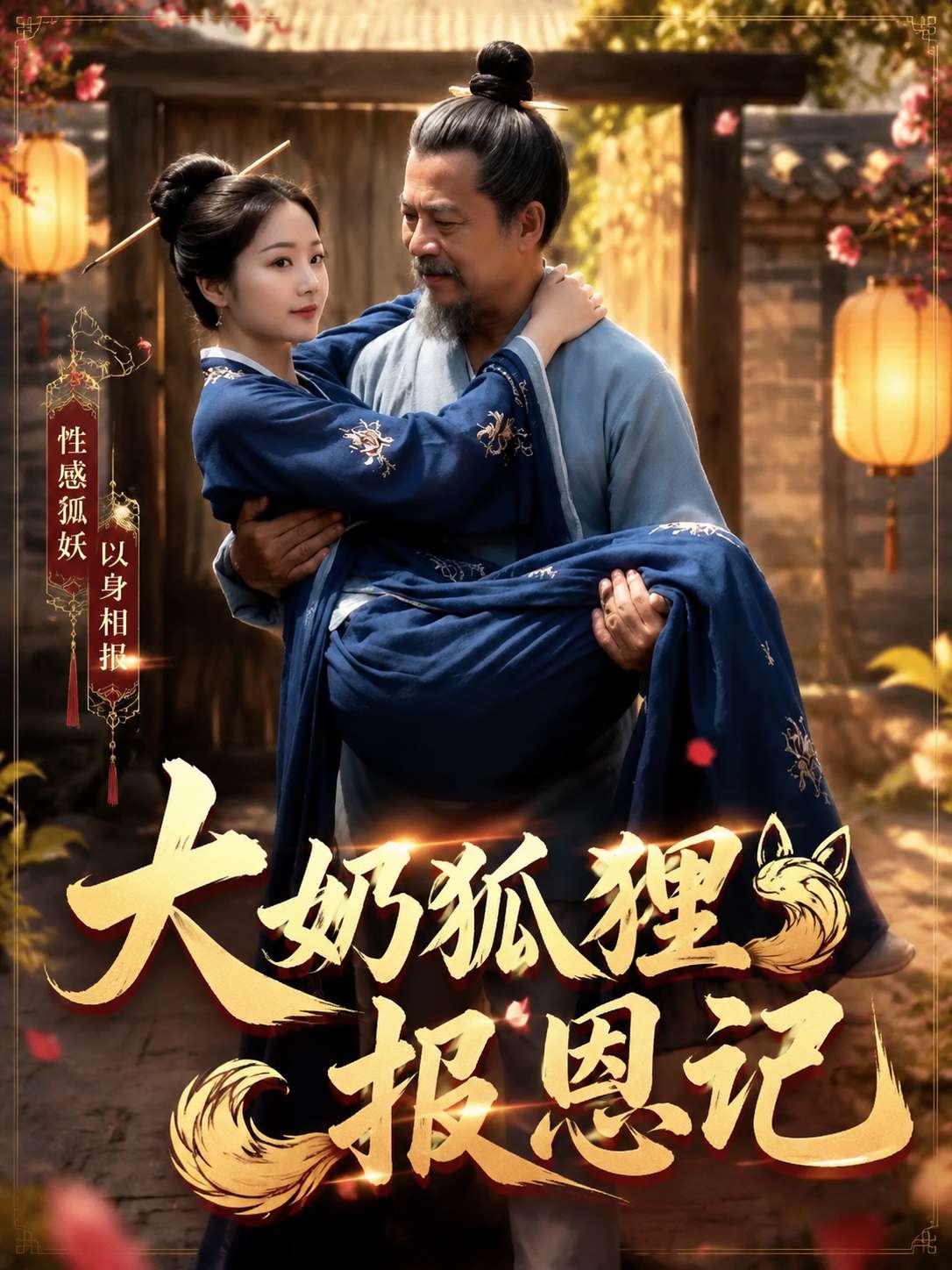 大奶狐狸报恩记